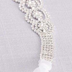 Concentric crystal Sash **BRAND NEW**